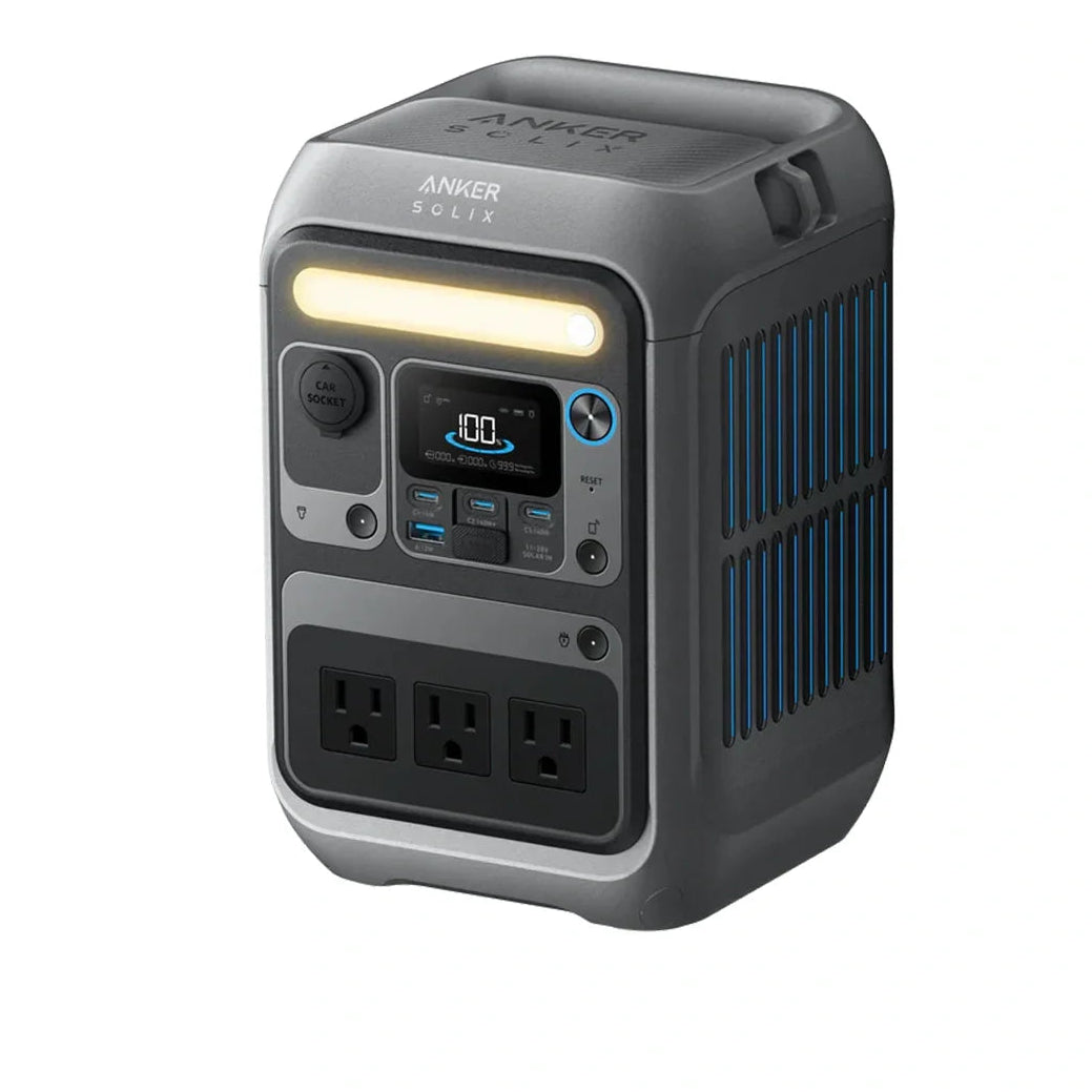 Anker SOLIX C300 Portable Power Station- Dark Gray