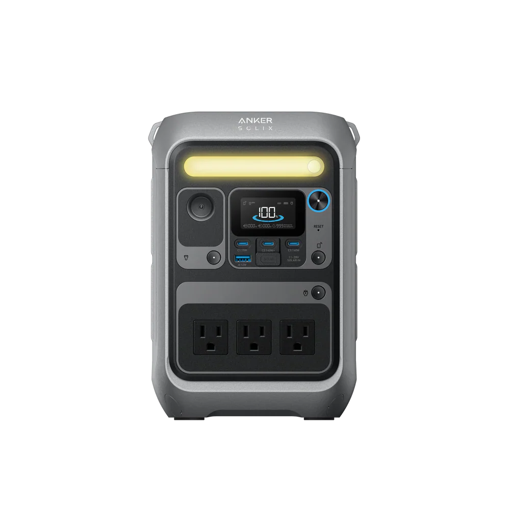 Anker SOLIX C300 Portable Power Station- Dark Gray