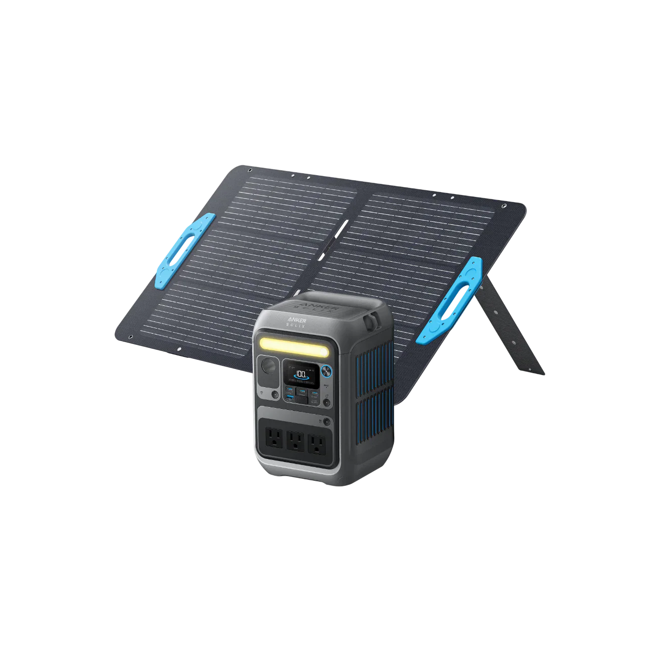Anker SOLIX C300 Portable Power Station- Dark Gray