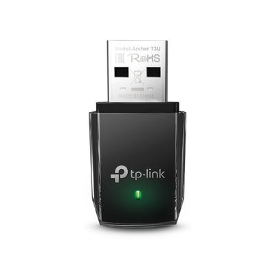 TP-Link AC1300 Mini Wireless MU-MIMO USB Adapter - 400 Mbps / USB3.0 / Black