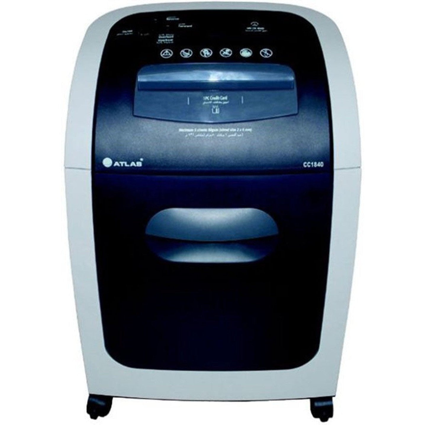 Atlas Cross Cut Shredder 18 Sheets Credit Card Cd Cc1840