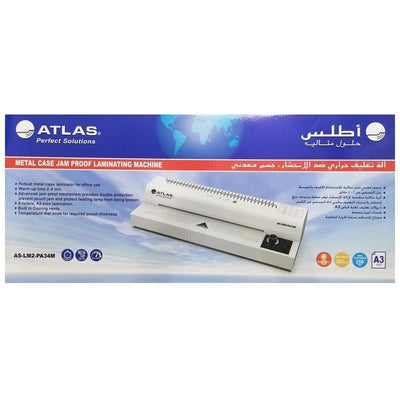 Atlas Laminating Machine Jam Proof 4R 240V A3
