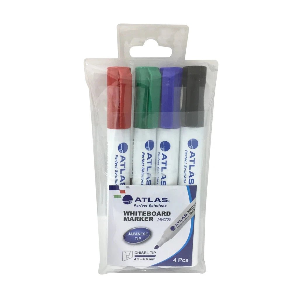 Atlas White Board Marker Set of 4
