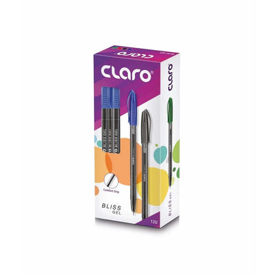Bliss Gel Pen 12 Pcs Box Tip 0.6 mm