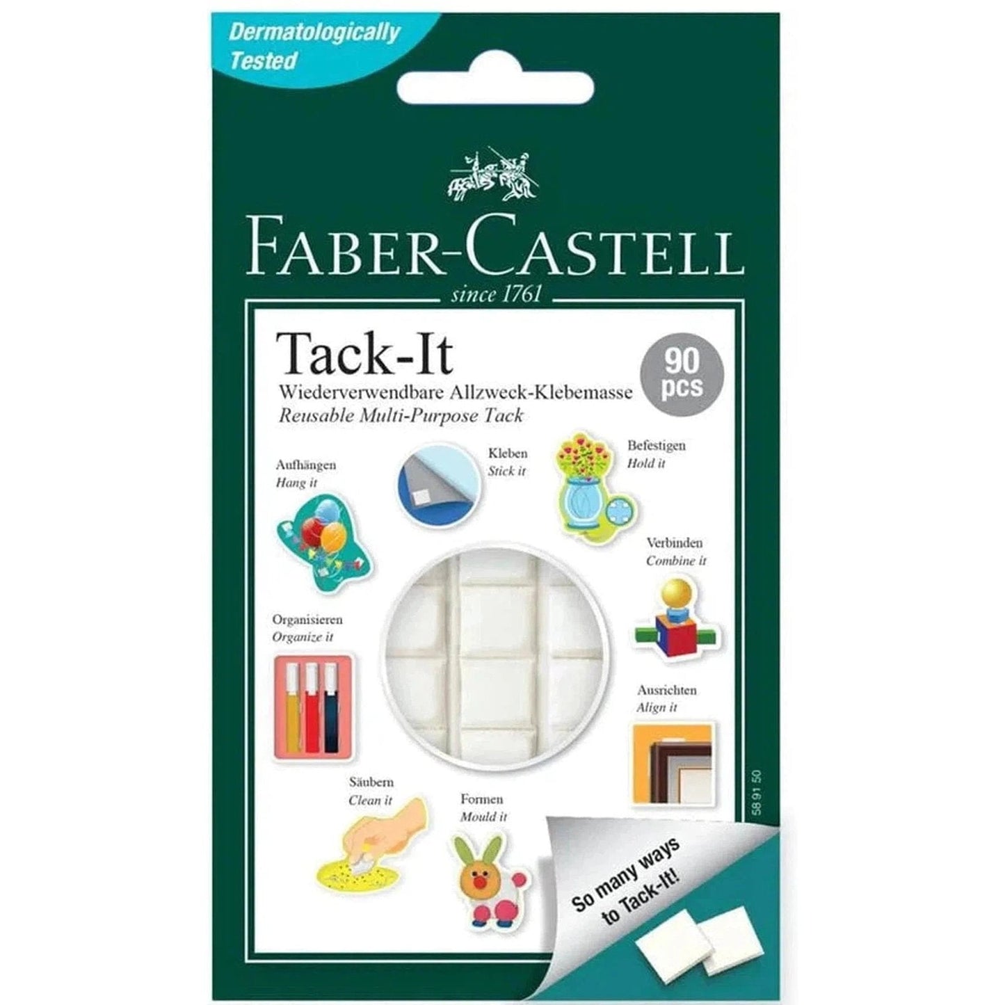 Blue Tack It Faber Castell 90 Pcs