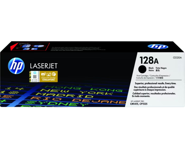 HP 128A Black Color - 2K Pages / Black Color / Toner Cartridge