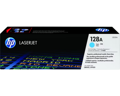 HP 128A Cyan Color - 1300 Pages / Cyan Color / Toner Cartridge