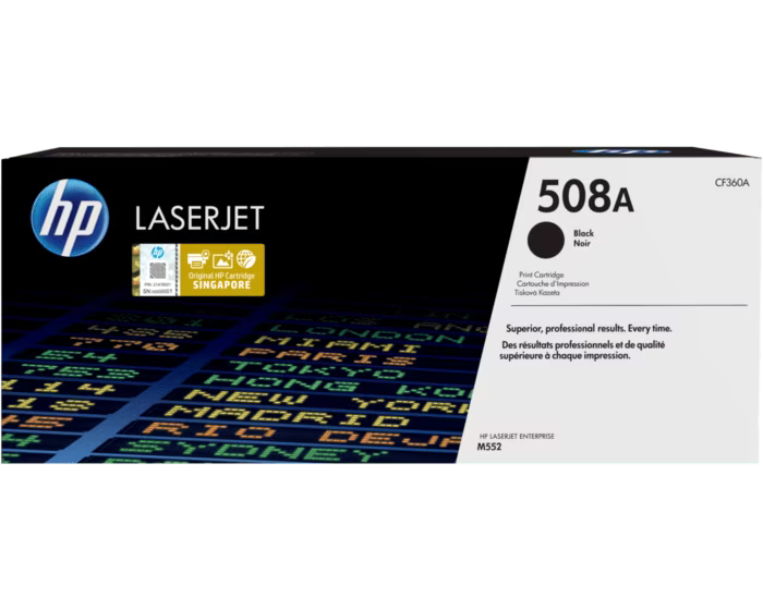 HP 508A Black Color - 6K Pages / Black Color / Toner Cartridge