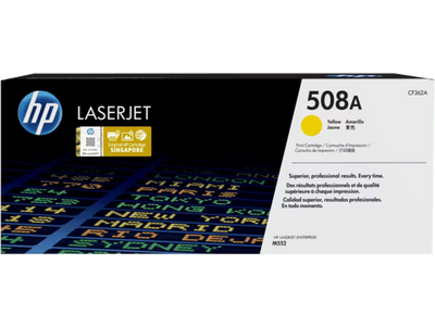 HP 508A Yellow Color - 5K Pages / Yellow Color / Toner Cartridge