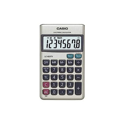 Casio Calculator LC-403TV Electronic Calculator