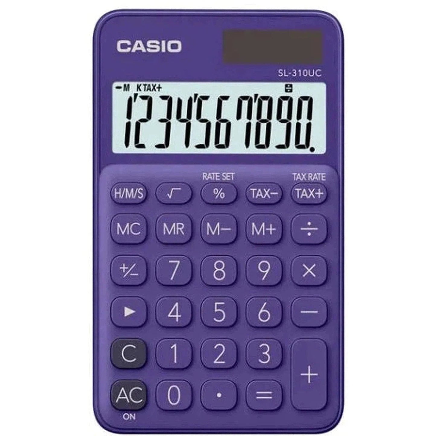 Casio Colored Hand Calculator Sl-310Uc Purple