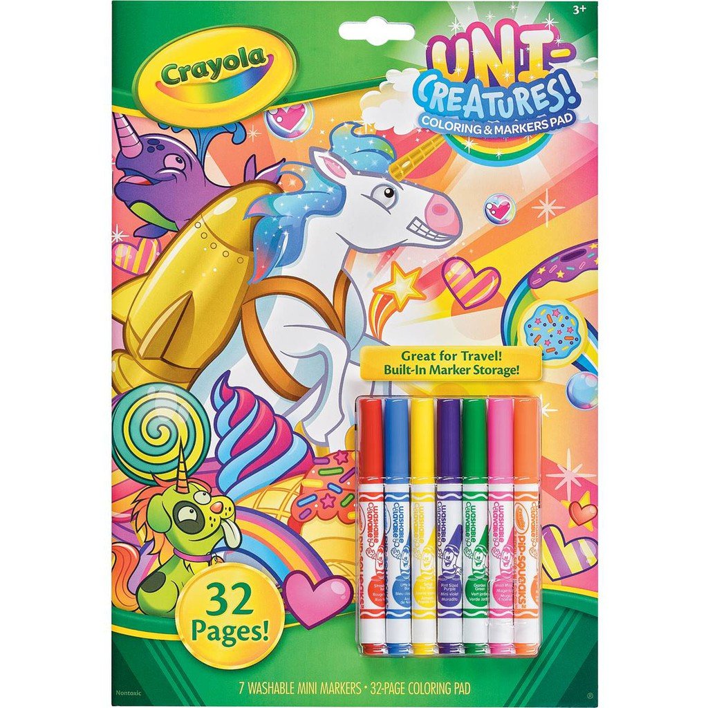 Crayola Animal Coloring Book & Markers