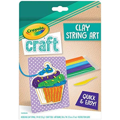 Crayola Modeling Clay String Art Cupcake