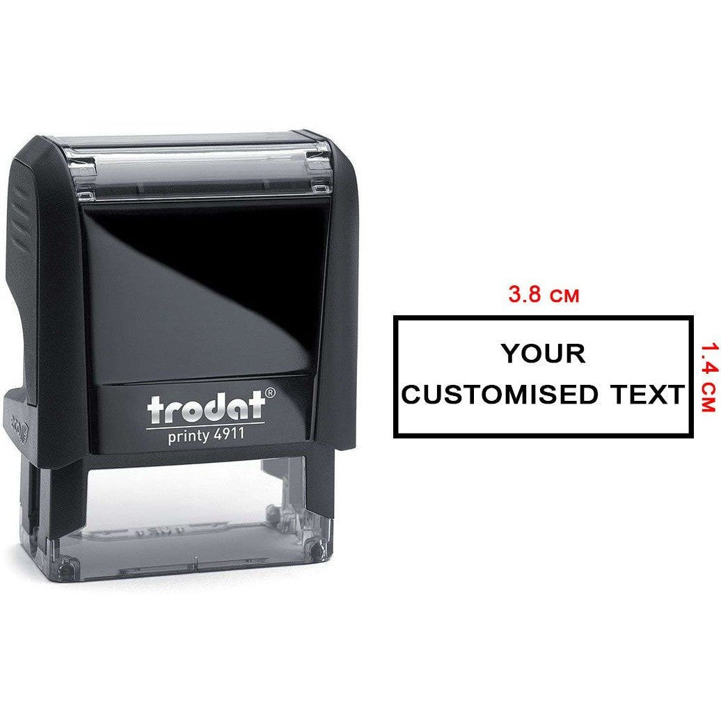 Customized Stamp (3.8 Cm X 1.4 Cm)