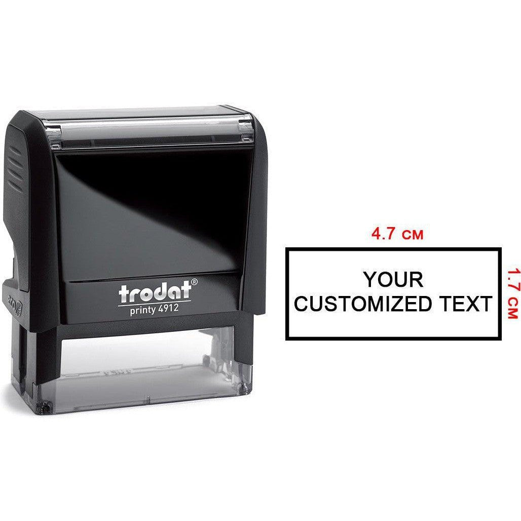 Customized Stamp (4.7 Cm X 1.7 Cm)
