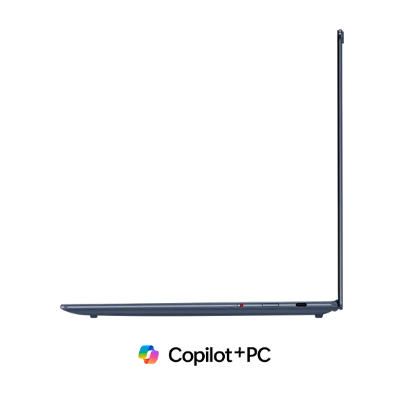 Lenovo Yoga Slim 7 Gen 9 - 14.5" 3K OLED Touch / Snapdragon X Elite X1E-78-100 / 32GB / 1TB (NVMe M.2 SSD) / Windows 11 Home / 2YW / عربي/إنجليزي / Lenovo USB-C 4-in-1 Hub / Cosmic Blue -(Open Box)