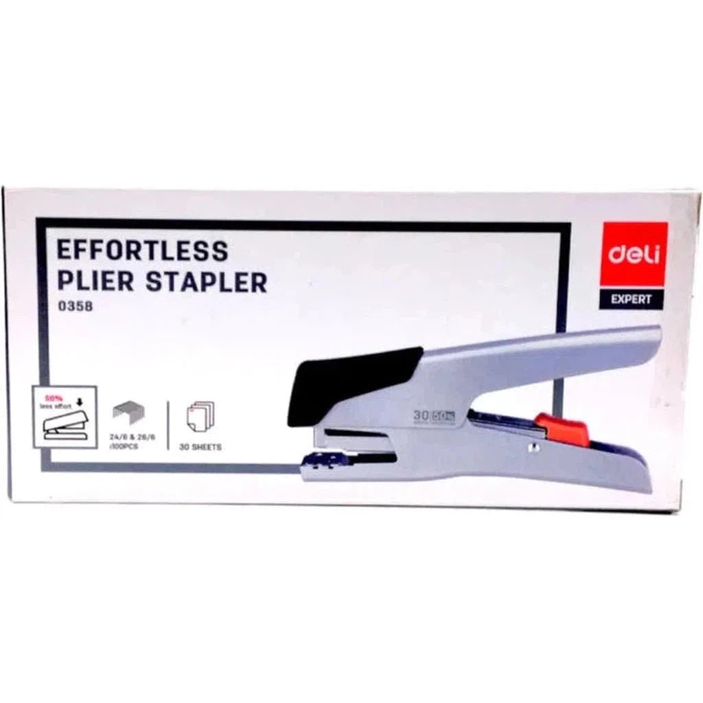 Deli Effortless Plier Stapler 0358
