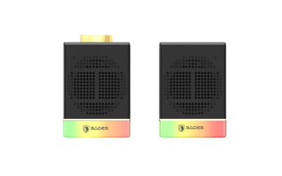 SADES Dionsyn SA-SP02 Desktop Stereo Speakers - 10W / Bluetooth / 2.0 Channel
