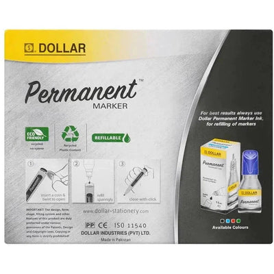 Dollar Permanent Marker (12/Pack)