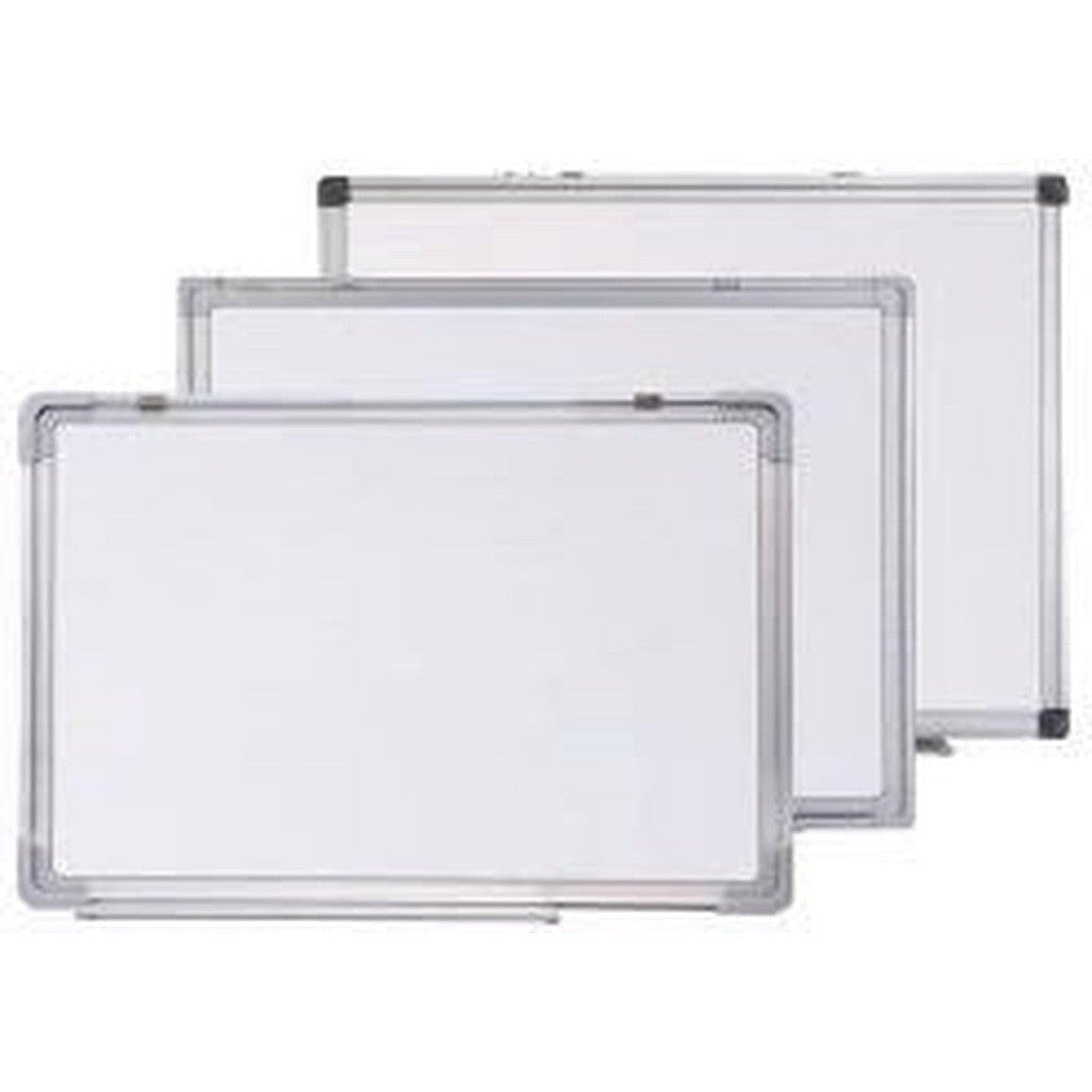 Double Sided Magnetic White Boards - 90x120cm