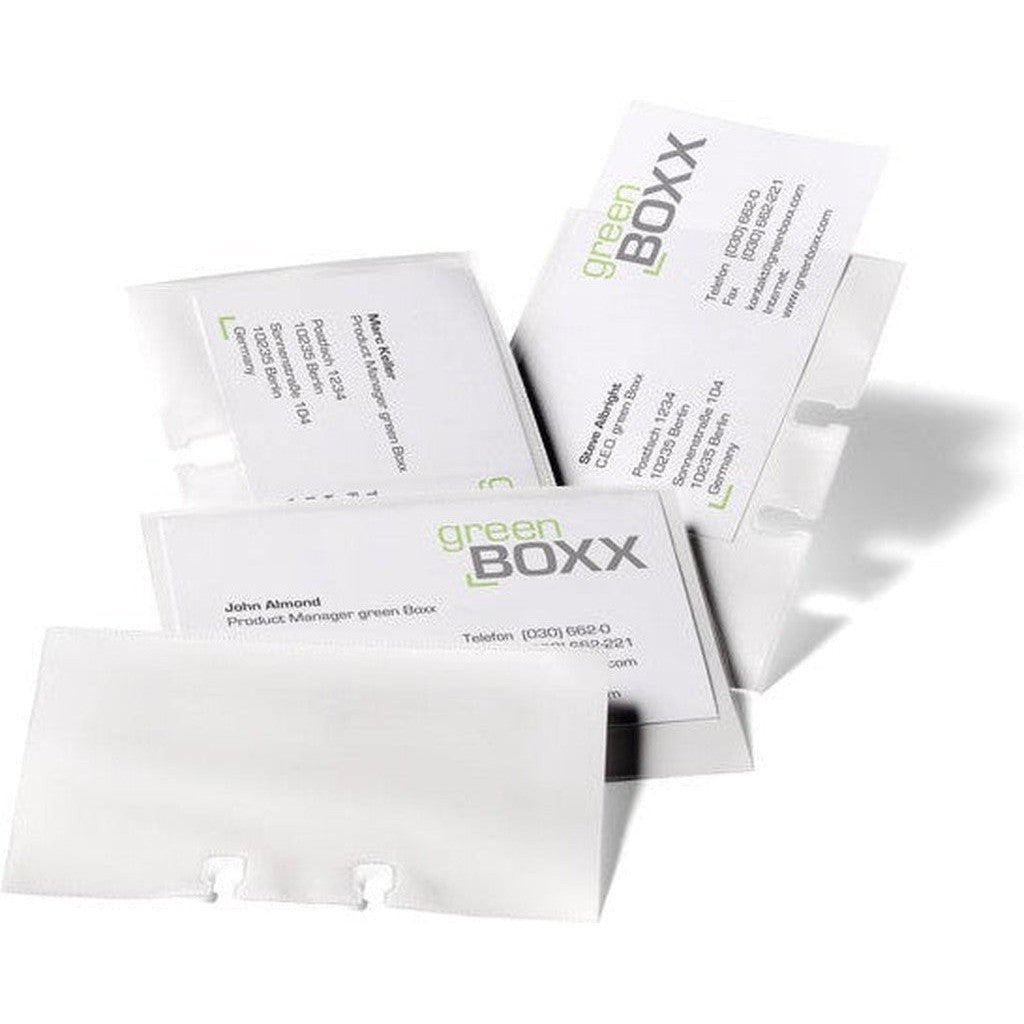 Durable Desk Visifix Buisness Card Index 2413