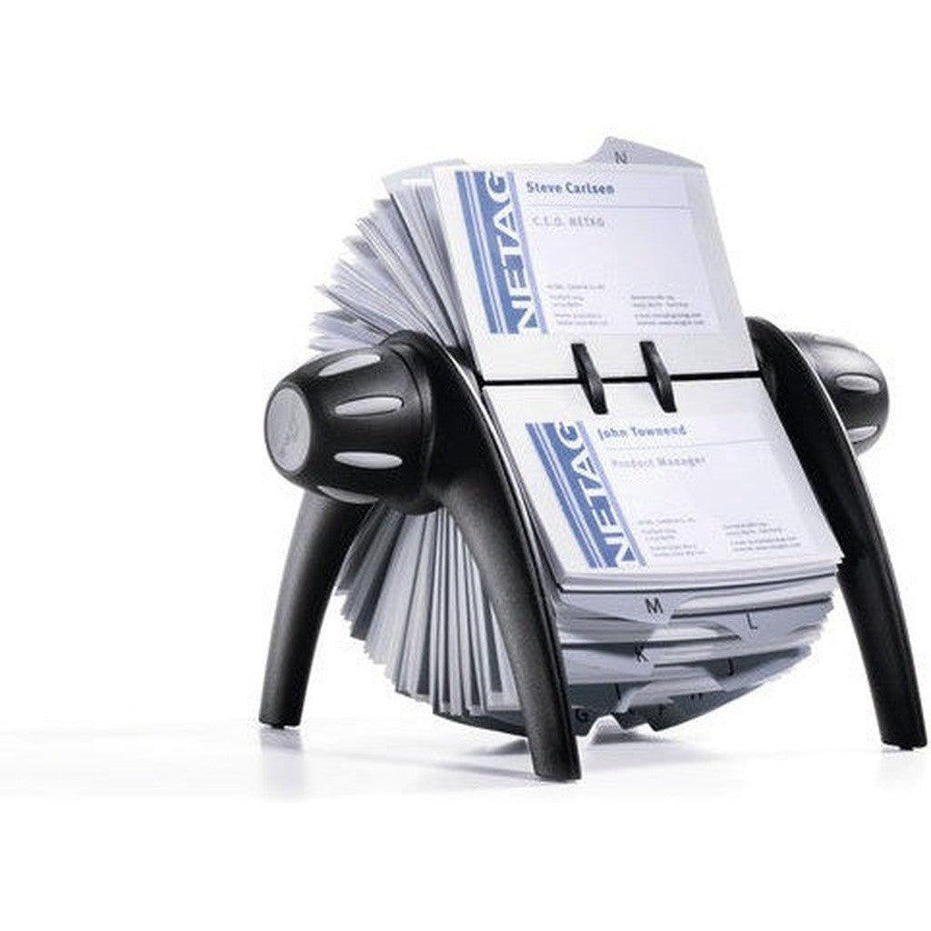 Durable Visifix Rotary Index For Buisness Card Storage 2417