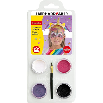 EBERHARD FABER Face paints set of 4 - Unicorn