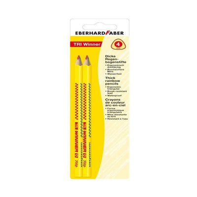 Eberhard Faber Colored Pencil TRI Winner Rainbow, set of 2