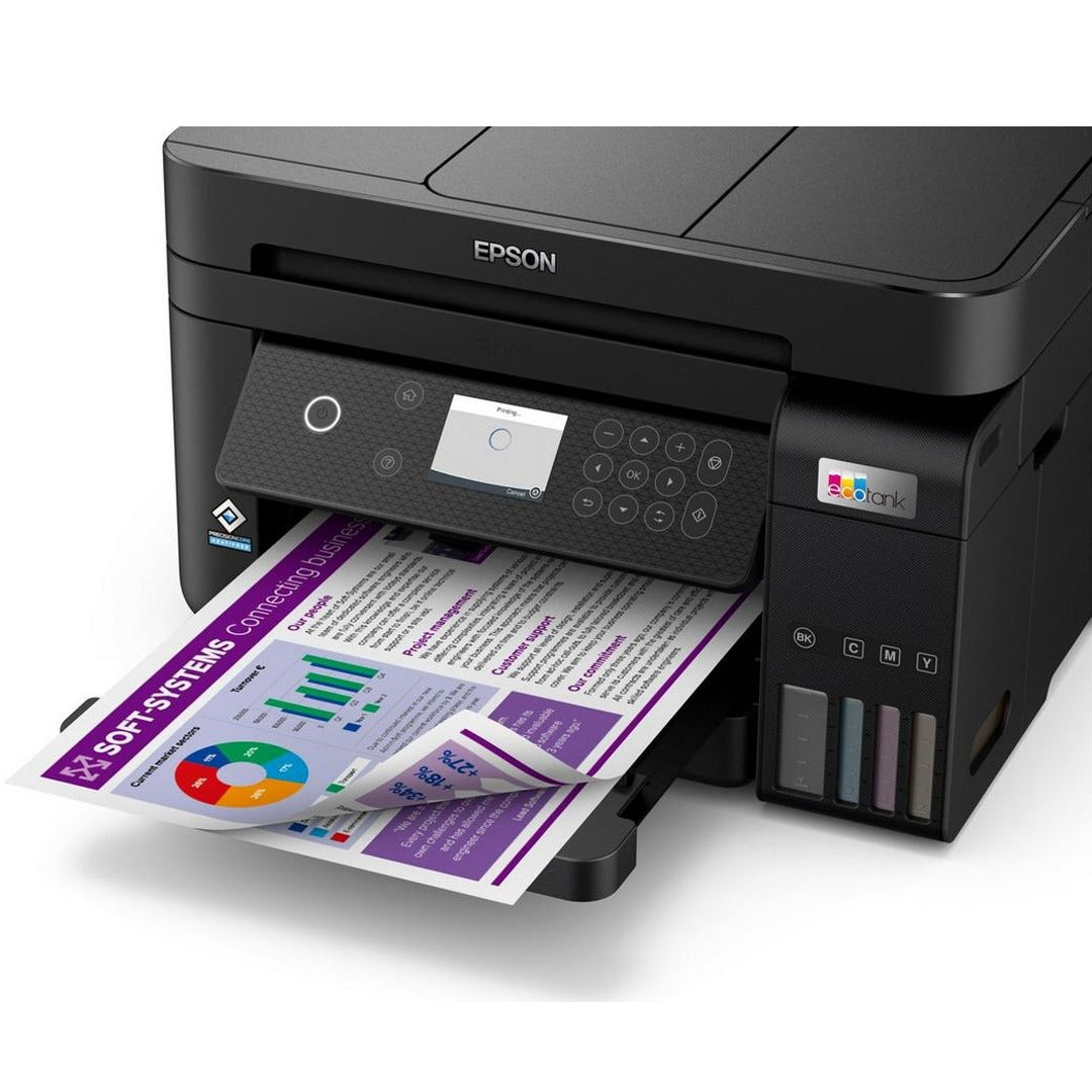 Epson EcoTank L6270 Printer – 33ppm / A4 / USB / LAN / Wi-Fi / Color – Printer