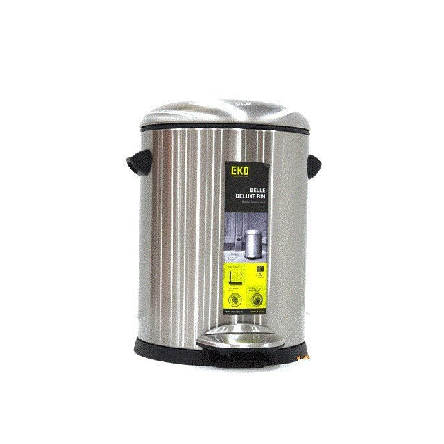 Eko Stainless Dustbin Luxury 5 Liter - EK9209-5L