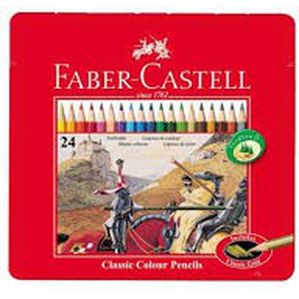 Faber Castell 24-Pieces Classic Colour Pencil