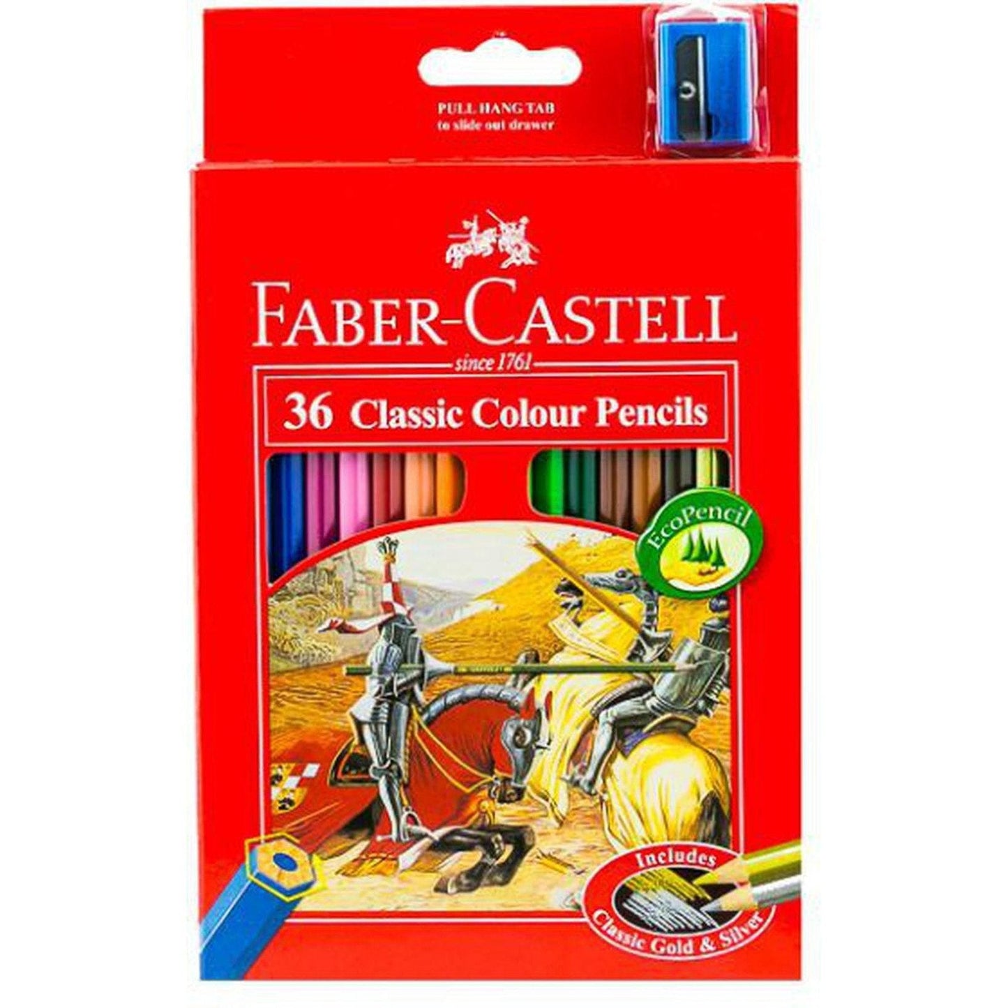 Faber Castell-Classic Color Pencil 36 Colors (Full Size)