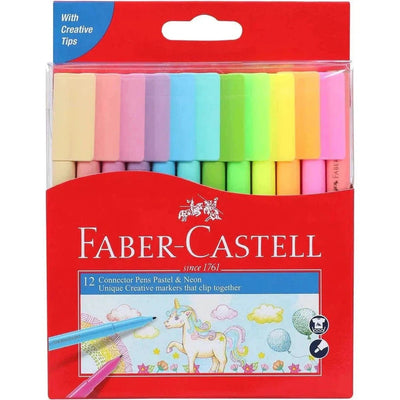 Faber Castell Connector Colored Markers Pastel And Neon