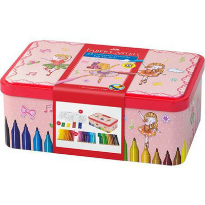 Faber Castell Connector Felt Tip Pen Set Ballerina 25 Colors