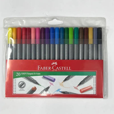 Faber Castell Fineliner Pens 20 Colors