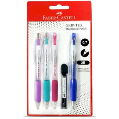 Faber Castell Grip Tex Pencil 4 Pcs