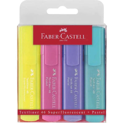 Faber Castell Pastel Highlighters 4 Colors