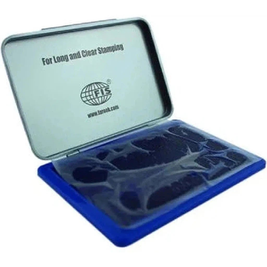 Fis Blue Stamp Pad (Fssm2Bl) - 122 X 84 X 14Mm
