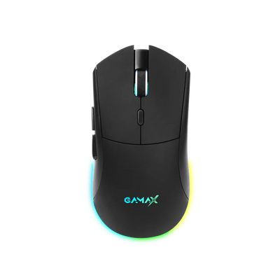 Gamax GM-204 4-in-1 Wired PC Accessory Set - AR Mechanical Keyboard / Mouse / Mousepad / Headset / Black