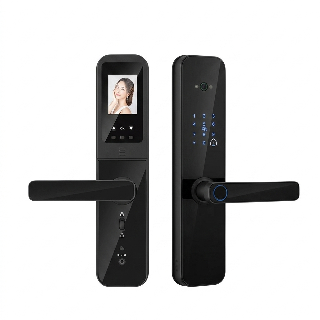 Quantum Guard X1: 7-in-1 Wooden Door Smart Lock