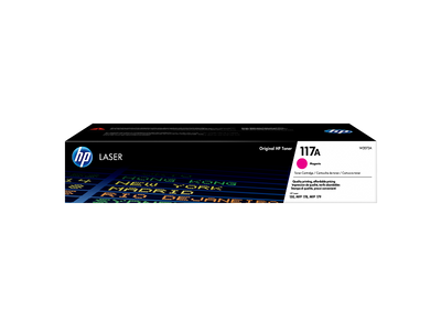 HP 117A LaserJet Toner Cartridge - 700 Pages / Magenta Color / Toner Cartridge