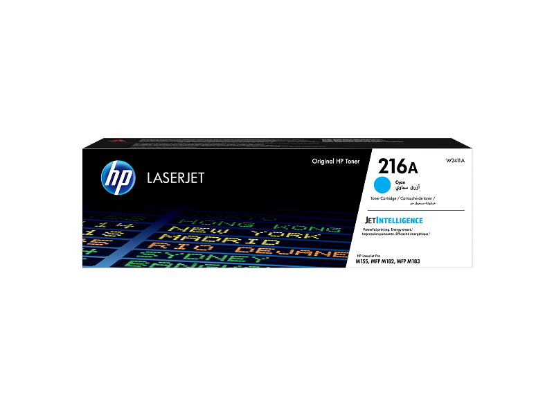 HP 216A Cyan Color - 850 Pages / Cyan Color / Toner Cartridge