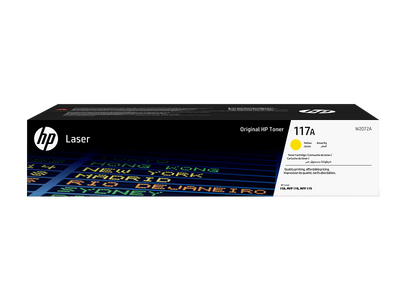 HP 117A LaserJet Toner Cartridge - 700 Pages / Yellow Color / Toner Cartridge