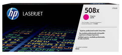 HP 508X LaserJet Toner Cartridge - 9.5K Pages / Magenta Color / Toner Cartridge
