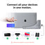 Ascrono MacBook Docking Station for MacBook Pro 14", 16" - USB-C / Space Grey