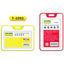 Kejea T-1092 Fashion Double-Sided Card - Vertical 54x85mm