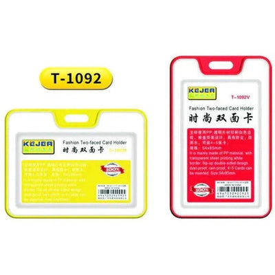 Kejea T-1092 Fashion Double-Sided Card - Vertical 54x85mm