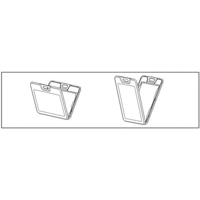 Kejea T-1092 Fashion Double-Sided Card - Vertical 54x85mm