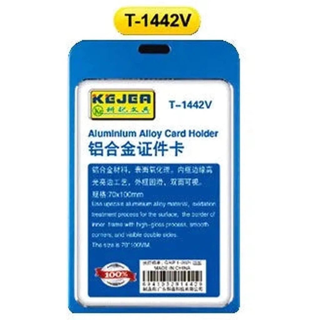 Kejea T-1442V Aluminum Alloy Card Holder Thinner