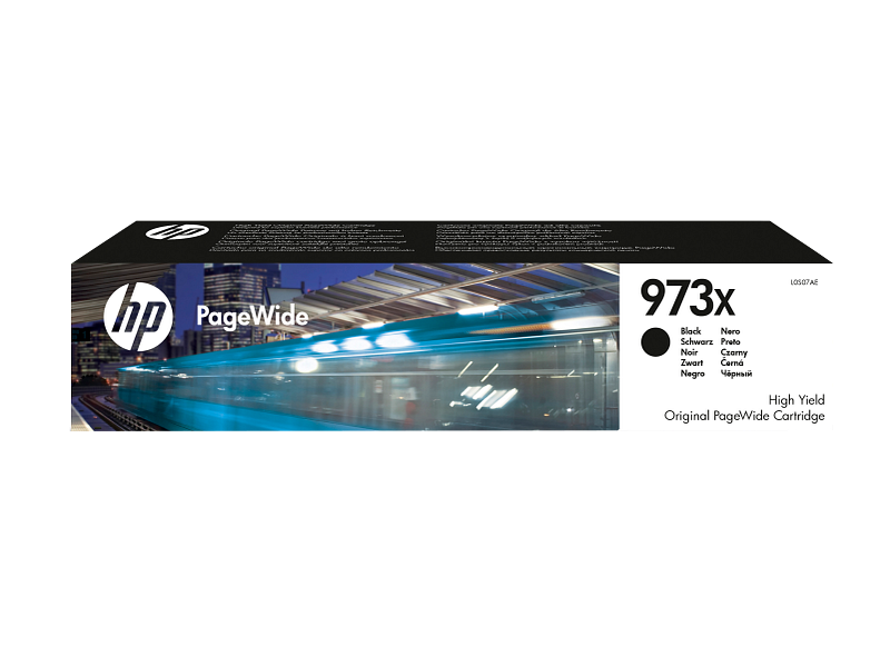 HP 973X High Yield Black Ink Cartridge - 10K Pages / Black Color / Ink Cartridge